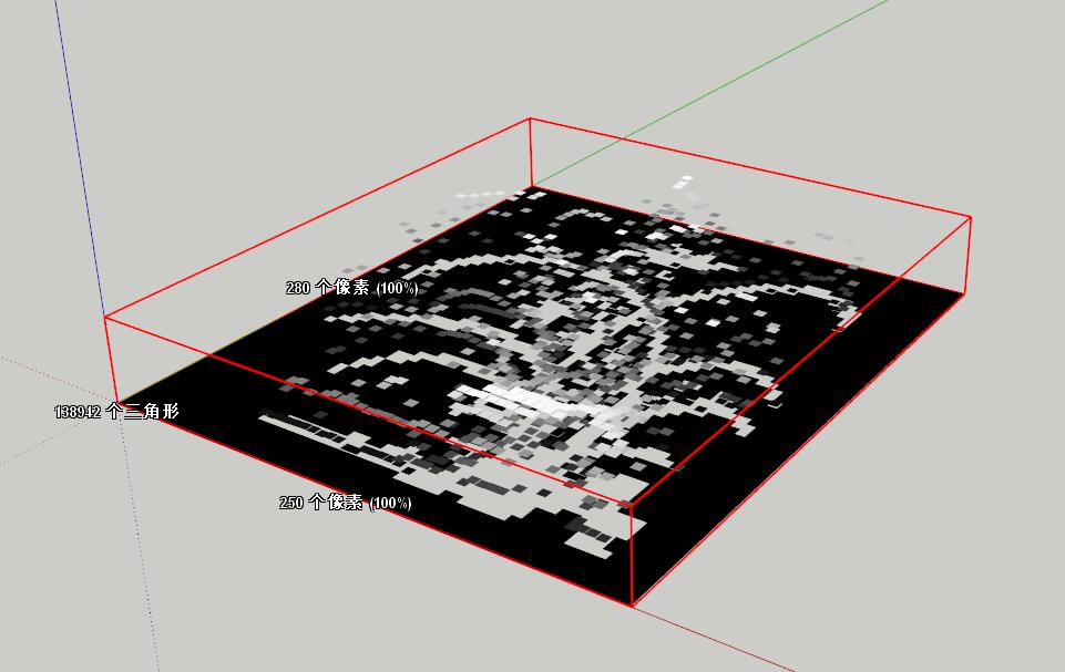  Bitmap To Mesh v1.0.1插件转换前后对比