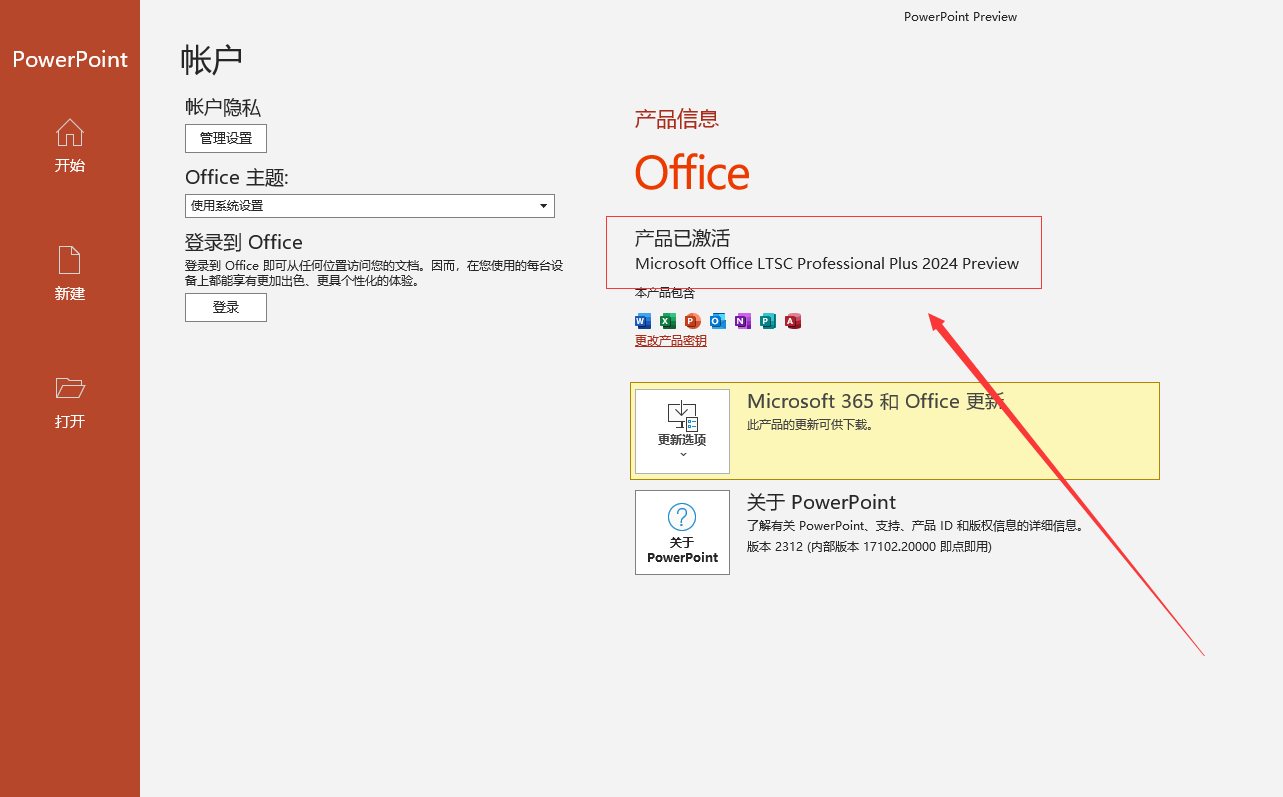 Microsoft Office 2024专业版