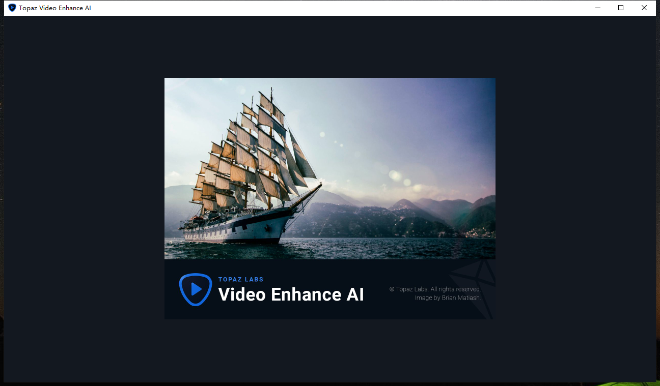 Topaz Video Enhance AI v2.6.4汉化破解版