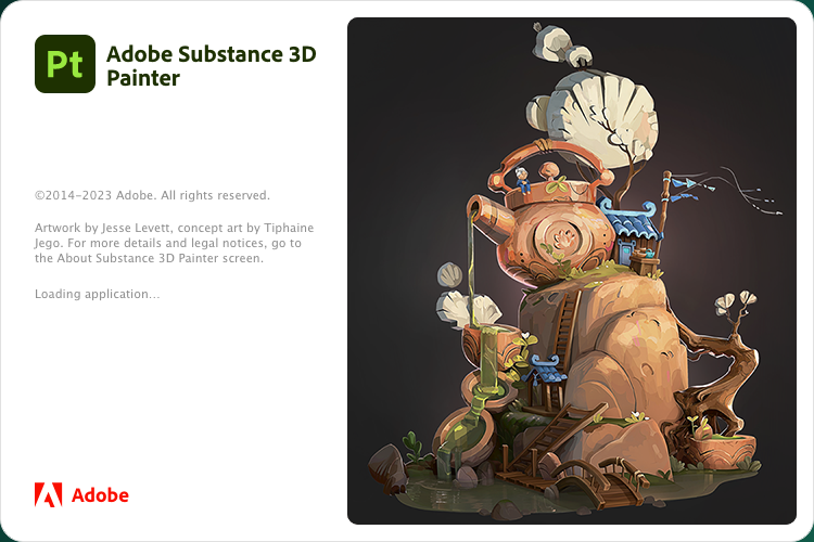 Substance 3D Painter v9.1.2软件截图