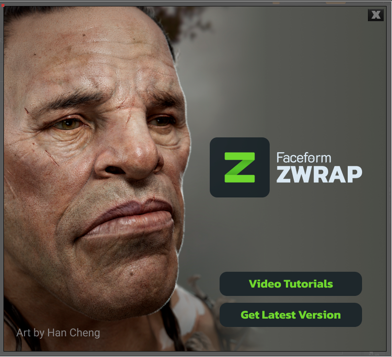 ZBrush模型拓扑插件-Faceform ZWrap v2024.6.2