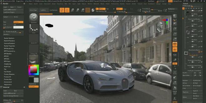 ZBrush 2023 Redshift渲染器集成演示