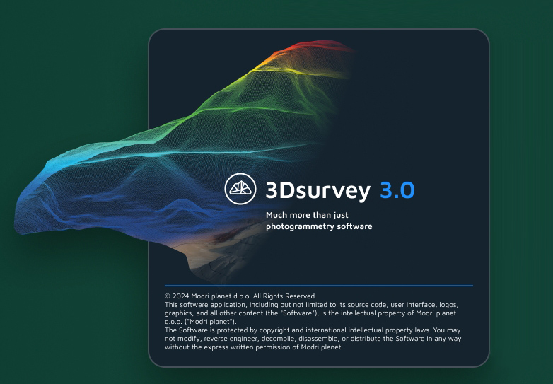 3Dsurvey 3.0.1 高效土地测量数据处理