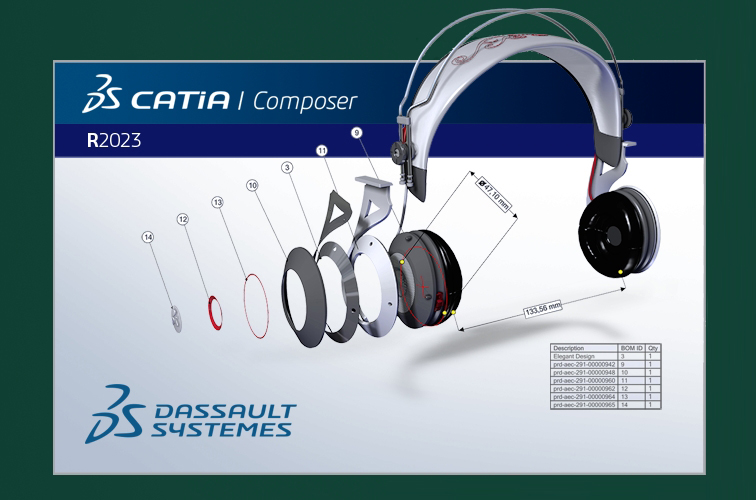 DS CATIA Composer R2023（三维设计软件）免费激活版