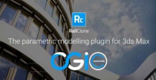 3DsMax建模插件RailClone Pro v3.0.7 For Max 2014–17