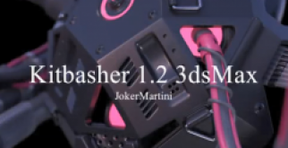 Kitbasher V1.2.0 For 3DsMax 超强建模插件 2012 – 2018