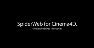 C4D蜘蛛网插件：AEScripts SpiderWeb V1.2