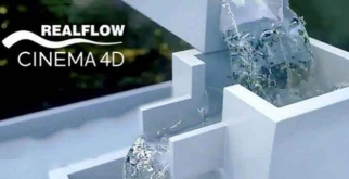 C4D流体动力学模拟插件：Next Limit RealFlow V2.0