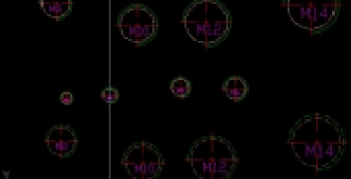 Auto CAD圆孔生成镙丝孔插件(M20以内)